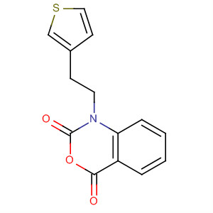 477933-11-2  2H-3,1-Benzoxazine-2,4(1H)-dione, 1-[2-(3-thienyl)ethyl]-