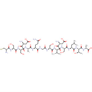 477938-22-0  L-Alanine,L-cysteinyl-L-seryl-L-a-aspartyl-L-seryl-L-alanyl-L-glutaminylglycyl-L-seryl-L-a-aspartyl-L-valyl-L-seryl-L-leucyl-L-threonyl-
