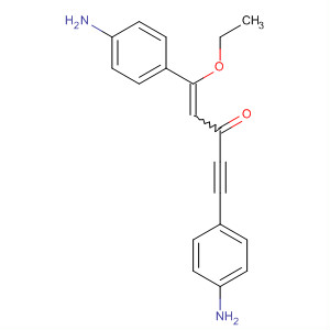 477941-16-5  1-Penten-4-yn-3-one, 1,5-bis(4-aminophenyl)-1-ethoxy-