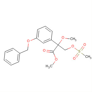 477983-04-3  Benzenepropanoic acid,a-methoxy-b-[(methylsulfonyl)oxy]-3-(phenylmethoxy)-, methyl ester