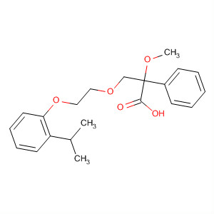 477983-81-6  Benzenepropanoic acid,a-methoxy-3-[2-[2-(1-methylethyl)phenoxy]ethoxy]-