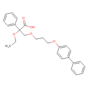 477984-11-5  Benzenepropanoic acid,3-[3-([1,1'-biphenyl]-4-yloxy)propoxy]-a-ethoxy-