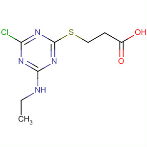 478061-57-3  Propanoic acid, 3-[[4-chloro-6-(ethylamino)-1,3,5-triazin-2-yl]thio]-