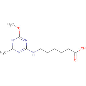 478061-62-0  Hexanoic acid, 6-[(4-methoxy-6-methyl-1,3,5-triazin-2-yl)amino]-
