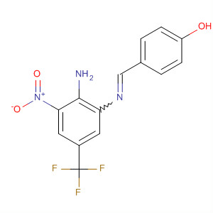 478069-07-7  Phenol, 4-[[[2-amino-3-nitro-5-(trifluoromethyl)phenyl]imino]methyl]-
