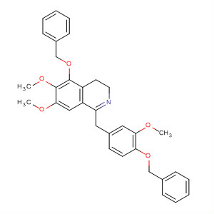 47811-28-9  Isoquinoline,3,4-dihydro-6,7-dimethoxy-1-[[3-methoxy-4-(phenylmethoxy)phenyl]methyl]-5-(phenylmethoxy)-