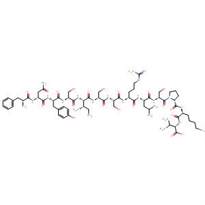 478133-46-9  L-Valine,L-phenylalanyl-L-asparaginyl-L-tyrosyl-L-seryl-L-isoleucyl-L-seryl-L-seryl-L-arginyl-L-leucyl-L-seryl-L-prolyl-L-lysyl- 478133-46-9  L-Valine,L-phenylalanyl-L-asparaginyl-L-tyrosyl-L-seryl-L-isoleucyl-L-seryl-L-seryl-L-arginyl-L-leucyl-L-seryl-L-prolyl-L-lysyl-