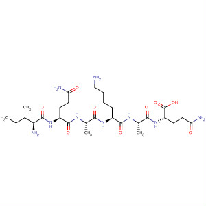 478148-50-4  L-Glutamine, L-isoleucyl-L-glutaminyl-L-alanyl-L-lysyl-L-alanyl-