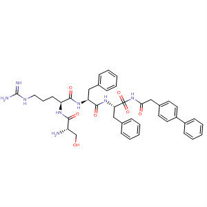 478164-44-2  L-Phenylalaninamide,N-([1,1'-biphenyl]-4-ylacetyl)-L-seryl-D-arginyl-L-phenylalanyl-