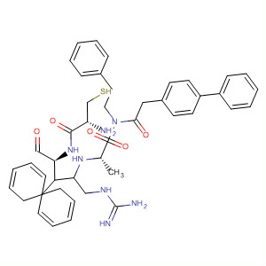 478164-58-8  L-Alaninamide,N-([1,1'-biphenyl]-4-ylacetyl)-L-cysteinyl-D-arginyl-3-[1,1'-biphenyl]-4-yl-N-(2-phenylethyl)-