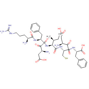 478175-01-8  L-Phenylalanine,L-arginyl-L-a-aspartyl-L-phenylalanyl-L-isoleucyl-L-a-aspartyl-L-cysteinyl-
