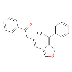 478176-17-9  3-Buten-1-one,1-phenyl-4-[(4Z)-tetrahydro-4-(1-phenylethylidene)-3-furanyl]-, (3E)-