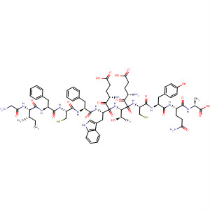 478188-90-8  L-Alanine,glycyl-L-isoleucyl-L-phenylalanyl-L-cysteinyl-L-phenylalanyl-L-a-glutamyl-L-tryptophyl-L-a-glutamyl-L-threonyl-L-cysteinyl-L-tyrosyl-L-glutaminyl-