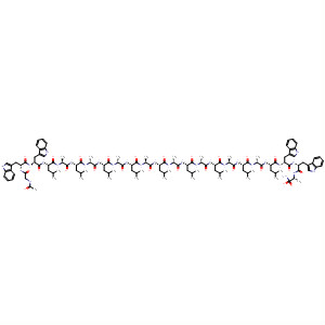 478288-80-1  L-Alaninamide,N-acetylglycyl-L-tryptophyl-L-tryptophyl-L-leucyl-L-alanyl-L-leucyl-L-alanyl-L-leucyl-L-alanyl-L-leucyl-L-alanyl-L-leucyl-L-alanyl-L-leucyl-L-alanyl-L-leucyl-L-alanyl-L-leucyl-L-alanyl-L-leucyl-L-tryptophyl-L-tryptophyl-