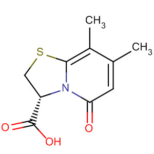 478297-74-4  5H-Thiazolo[3,2-a]pyridine-3-carboxylic acid,2,3-dihydro-7,8-dimethyl-5-oxo-, (3R)-