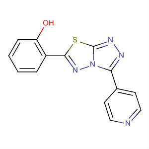 478362-80-0  Phenol, 2-[3-(4-pyridinyl)-1,2,4-triazolo[3,4-b][1,3,4]thiadiazol-6-yl]-