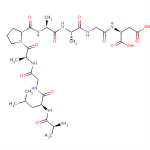 478365-31-0  L-Aspartic acid,L-alanyl-L-leucylglycyl-L-alanyl-L-prolyl-L-alanyl-L-alanylglycyl-