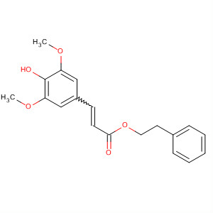 478392-40-4  2-Propenoic acid, 3-(4-hydroxy-3,5-dimethoxyphenyl)-, 2-phenylethylester, (2E)-