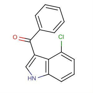 478677-78-0  Methanone, (4-chloro-1H-indol-3-yl)phenyl- 478677-78-0  Methanone, (4-chloro-1H-indol-3-yl)phenyl-