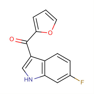478677-86-0  Methanone, (6-fluoro-1H-indol-3-yl)-2-furanyl- 478677-86-0  Methanone, (6-fluoro-1H-indol-3-yl)-2-furanyl-