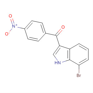 478677-88-2  Methanone, (7-bromo-1H-indol-3-yl)(4-nitrophenyl)- 478677-88-2  Methanone, (7-bromo-1H-indol-3-yl)(4-nitrophenyl)-