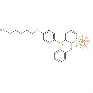 478774-52-6  Thianthrenium, 5-[4-(hexyloxy)phenyl]-, hexafluorophosphate(1-)