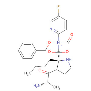 478913-92-7  L-Prolinamide,(2R)-2-butyl-N-formyl-N-(phenylmethoxy)-b-alanyl-N-(5-fluoro-2-pyridinyl)-