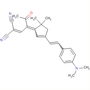 478914-41-9  Propanedinitrile,[2-[3-[2-[4-(dimethylamino)phenyl]ethenyl]-5,5-dimethyl-2-cyclopenten-1-ylidene]-3-oxobutylidene]-