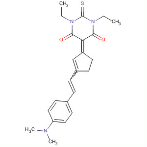 478914-53-3  4,6(1H,5H)-Pyrimidinedione,5-[3-[2-[4-(dimethylamino)phenyl]ethenyl]-2-cyclopenten-1-ylidene]-1,3-diethyldihydro-2-thioxo-