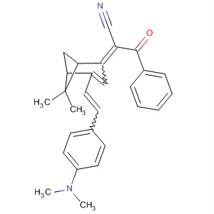 478914-57-7  Benzenepropanenitrile,a-[4-[2-[4-(dimethylamino)phenyl]ethenyl]-6,6-dimethylbicyclo[3.1.1]hept-3-en-2-ylidene]-b-oxo-