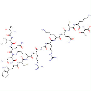 478922-17-7  L-Threonine,L-threonyl-L-isoleucyl-L-glutaminyl-L-asparaginyl-L-tryptophyl-L-cysteinyl-L-lysyl-L-arginylglycyl-L-arginyl-L-lysyl-L-glutaminyl-L-cysteinyl-L-lysyl- 478922-17-7  L-Threonine,L-threonyl-L-isoleucyl-L-glutaminyl-L-asparaginyl-L-tryptophyl-L-cysteinyl-L-lysyl-L-arginylglycyl-L-arginyl-L-lysyl-L-glutaminyl-L-cysteinyl-L-lysyl-