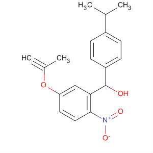 478964-98-6  Benzenemethanol, a-[4-(1-methylethyl)phenyl]-2-nitro-5-(2-propynyloxy)-