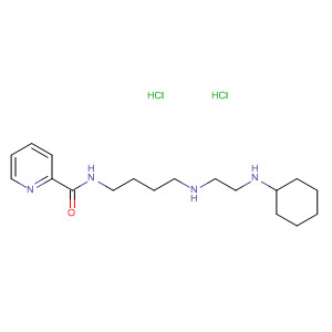 479026-82-9  2-Pyridinecarboxamide, N-[4-[[2-(cyclohexylamino)ethyl]amino]butyl]-,dihydrochloride