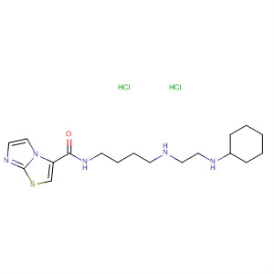 479027-39-9  Imidazo[2,1-b]thiazole-3-carboxamide,N-[4-[[2-(cyclohexylamino)ethyl]amino]butyl]-, dihydrochloride