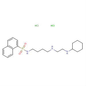 479028-00-7  1-Naphthalenesulfonamide,N-[4-[[2-(cyclohexylamino)ethyl]amino]butyl]-, dihydrochloride