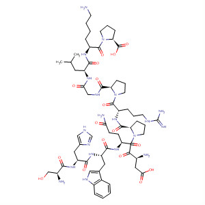 479194-09-7  L-Proline,L-seryl-L-histidyl-L-tryptophyl-L-a-aspartyl-L-glutaminyl-L-prolyl-L-arginyl-L-prolylglycyl-L-leucyl-L-lysyl-