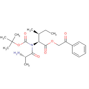 479420-13-8  L-Isoleucine, N-[(1,1-dimethylethoxy)carbonyl]-L-alanyl-,2-oxo-2-phenylethyl ester