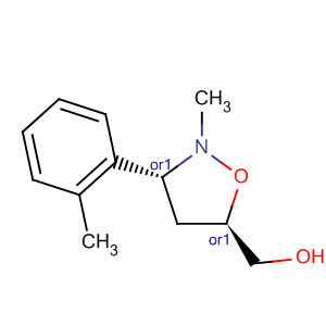 479549-63-8  5-Isoxazolidinemethanol, 2-methyl-3-(2-methylphenyl)-, (3R,5R)-rel-