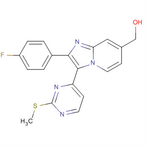 480453-78-9  Imidazo[1,2-a]pyridine-7-methanol,2-(4-fluorophenyl)-3-[2-(methylthio)-4-pyrimidinyl]-