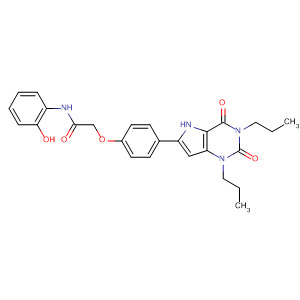 480991-68-2  Acetamide,N-(2-hydroxyphenyl)-2-[4-(2,3,4,5-tetrahydro-2,4-dioxo-1,3-dipropyl-1H-pyrrolo[3,2-d]pyrimidin-6-yl)phenoxy]-