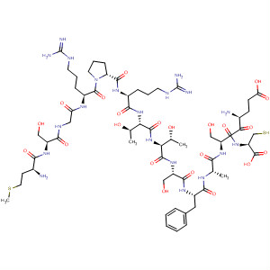 481649-80-3  L-Cysteine,L-methionyl-L-serylglycyl-L-arginyl-L-prolyl-L-arginyl-L-threonyl-L-threonyl-L-seryl-L-phenylalanyl-L-alanyl-L-a-glutamyl-L-seryl-