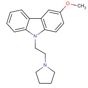 48193-13-1  9H-Carbazole, 3-methoxy-9-[2-(1-pyrrolidinyl)ethyl]-