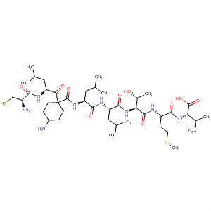 482299-64-9  L-Valine,L-cysteinyl-L-leucyl-trans-4-aminocyclohexanecarbonyl-L-leucyl-L-leucyl-L-threonyl-L-methionyl- 482299-64-9  L-Valine,L-cysteinyl-L-leucyl-trans-4-aminocyclohexanecarbonyl-L-leucyl-L-leucyl-L-threonyl-L-methionyl-
