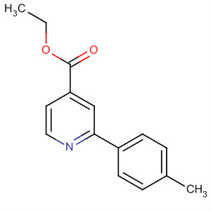 482375-90-6  4-Pyridinecarboxylic acid, 2-(4-methylphenyl)-, ethyl ester