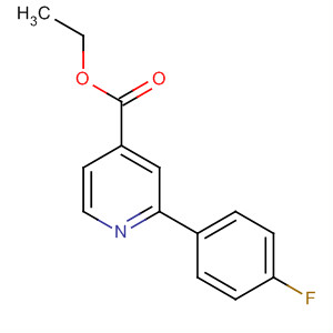 482376-11-4  4-Pyridinecarboxylic acid, 2-(4-fluorophenyl)-, ethyl ester