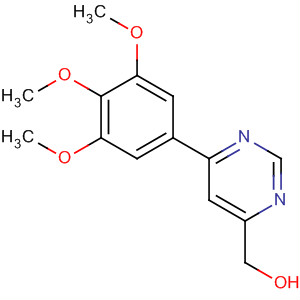 482376-29-4  4-Pyrimidinemethanol, 6-(3,4,5-trimethoxyphenyl)-