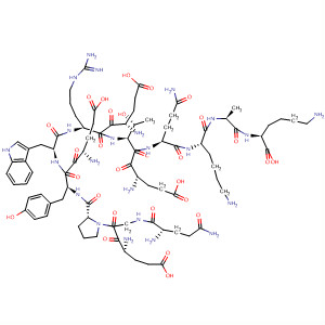 482598-63-0  L-Lysine,L-glutaminyl-L-a-glutamylglycyl-L-prolyl-L-a-glutamyl-L-tyrosyl-L-tryptophyl-L-a-glutamyl-L-arginyl-L-a-glutamyl-L-threonyl-L-glutaminyl-L-lysyl-L-alanyl-