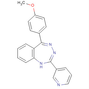 482616-72-8  1H-1,3,4-Benzotriazepine, 5-(4-methoxyphenyl)-2-(3-pyridinyl)-