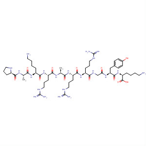482626-18-6  L-Lysine,L-prolyl-L-alanyl-L-lysyl-L-arginyl-L-alanyl-L-arginyl-L-arginylglycyl-L-tyrosyl-