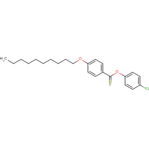 482626-97-1  Benzenecarbothioic acid, 4-(decyloxy)-, S-(4-chlorophenyl) ester